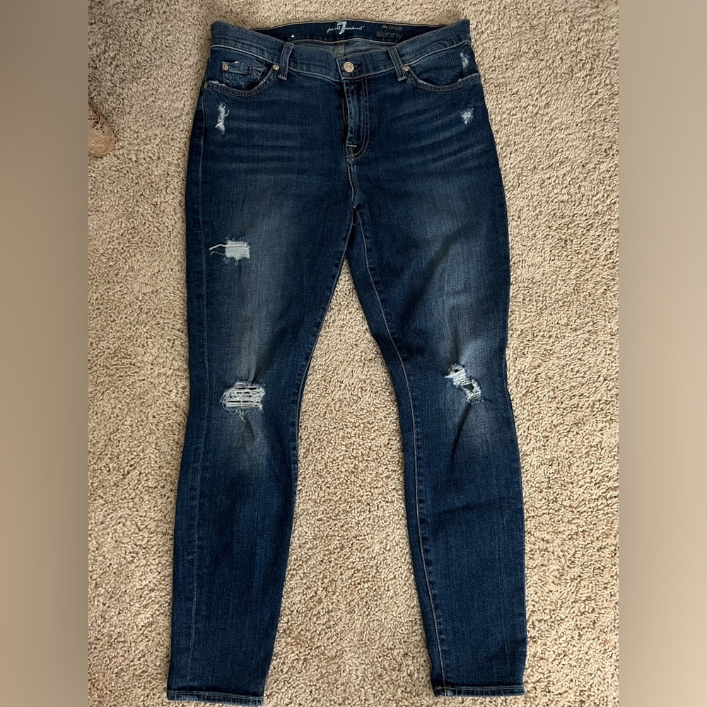 7 For All Mankind the Skinny Ankle